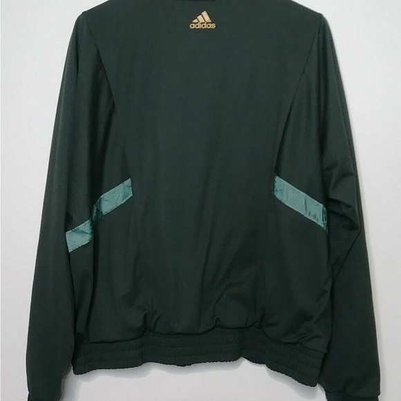 Adidas x Zoe Saldana Collection Green Track Jacket - Picture 7 of 10